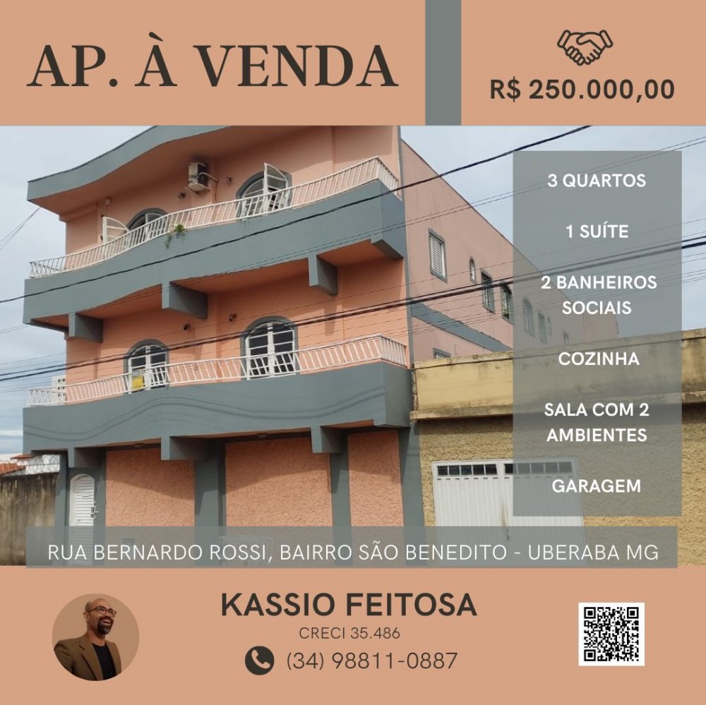 Apartamento - Venda - So Benedito - Uberaba - MG