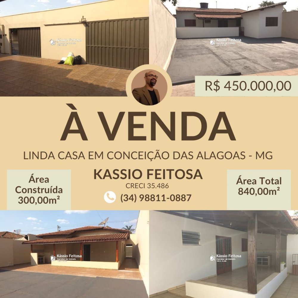 Casa - Venda - Dom Maruca - Conceio das Alagoas - MG