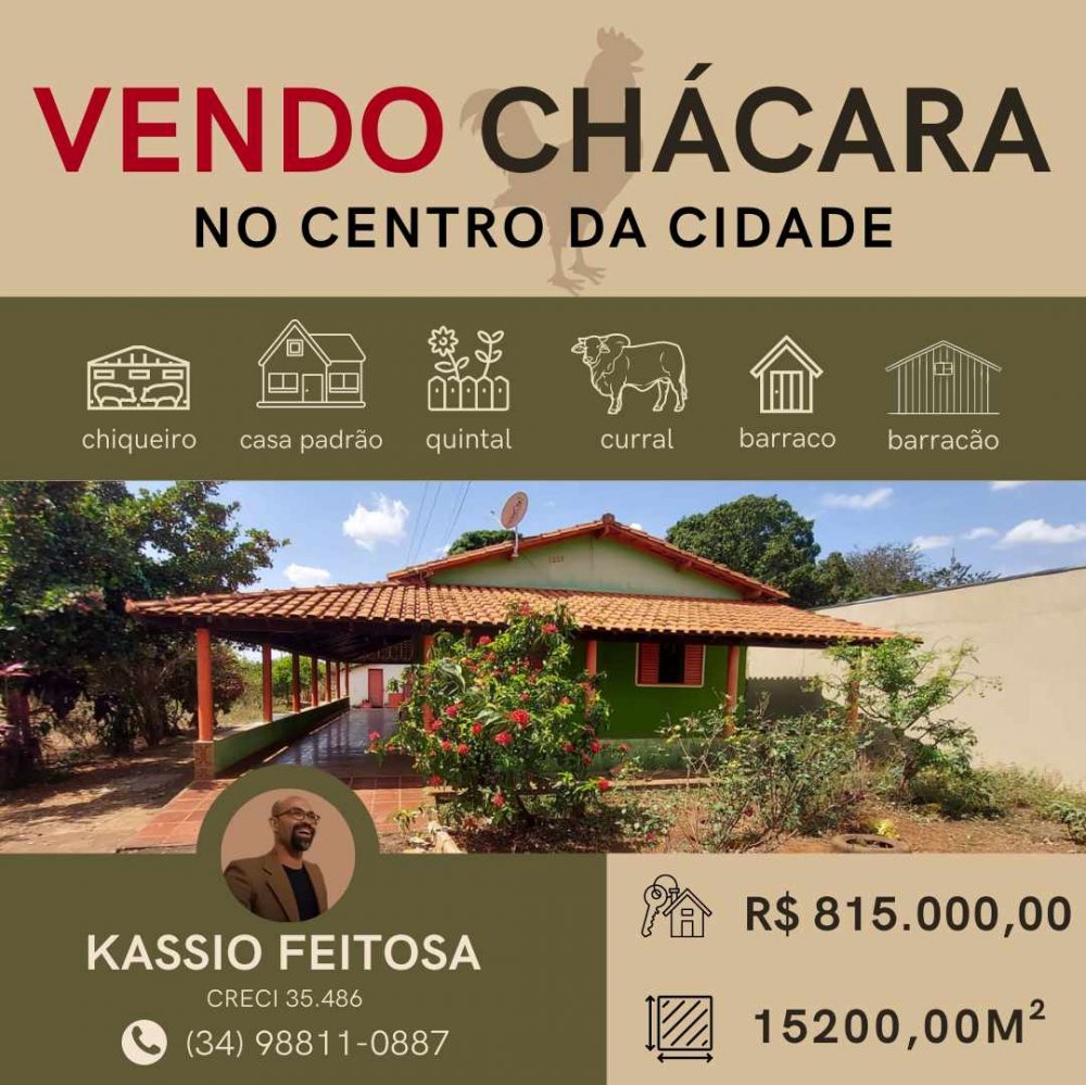 Chcara - Venda - Centro - Conceio das Alagoas - MG