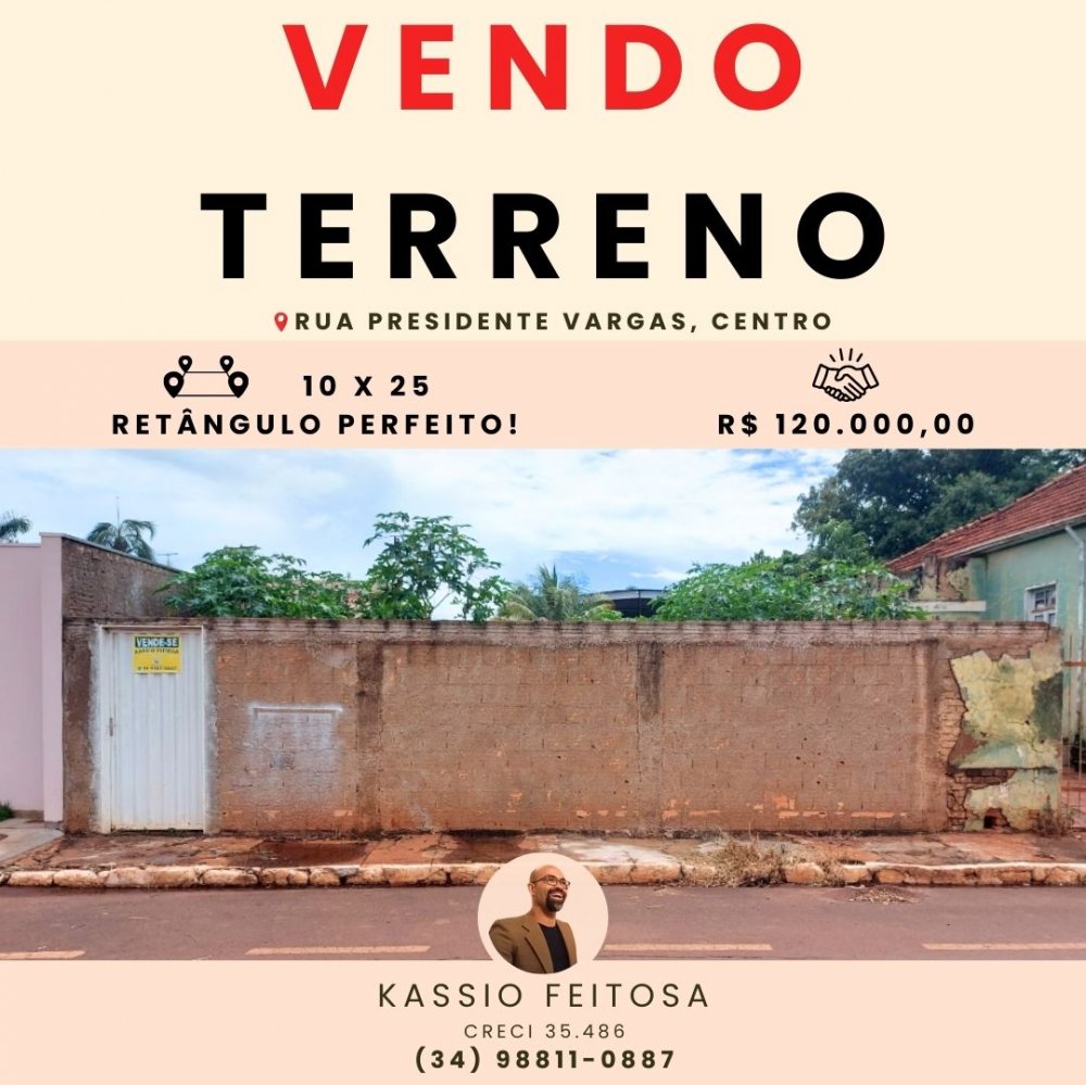 Terreno - Venda - Centro - Conceio das Alagoas - MG