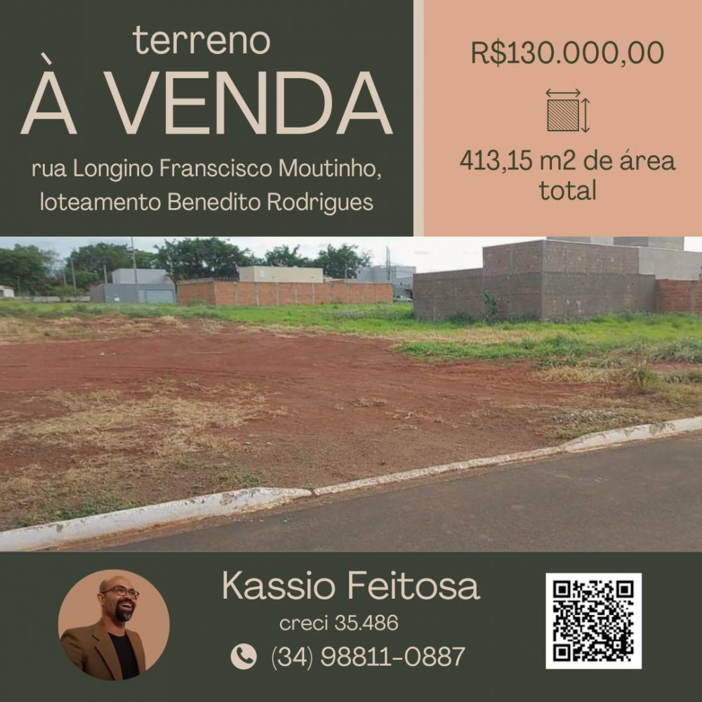 Terreno - Venda - Benedito Rodrigues - Conceição das Alagoas - MG