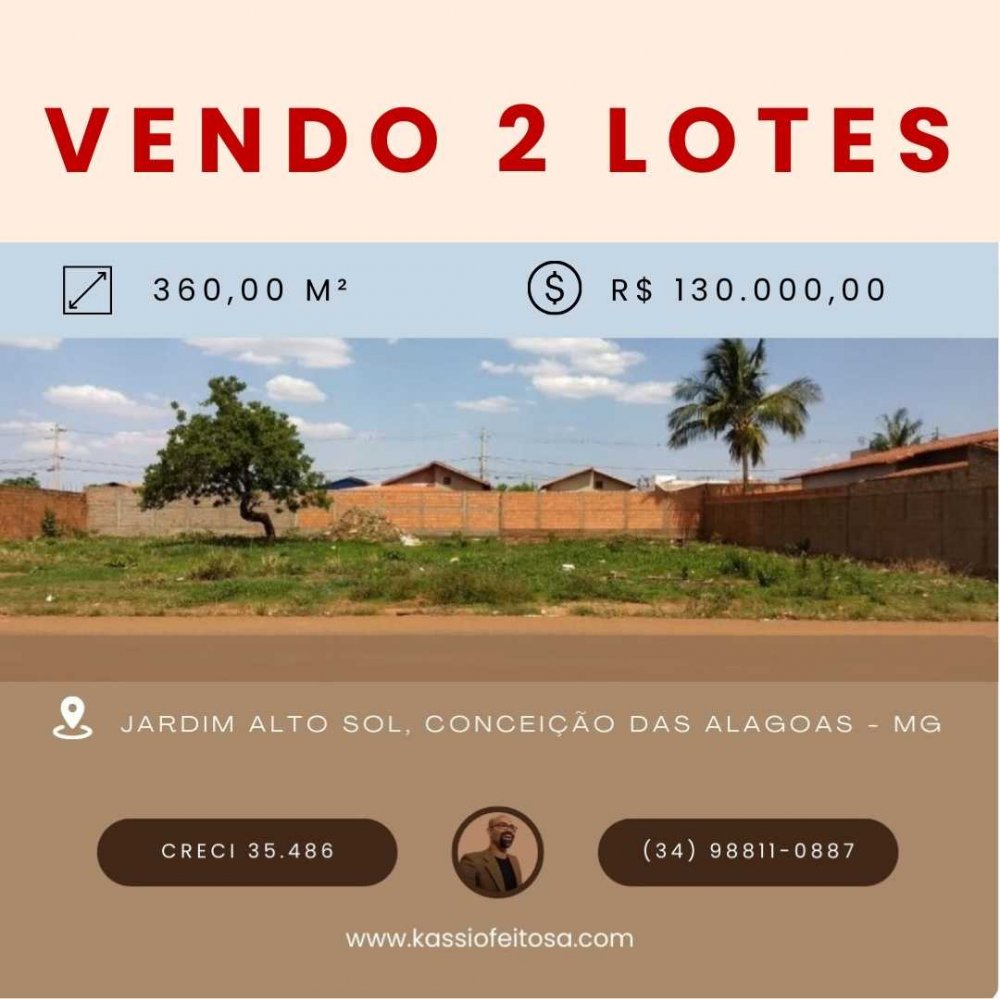 Terreno - Venda - Jardim Alto Sol - Conceio das Alagoas - MG