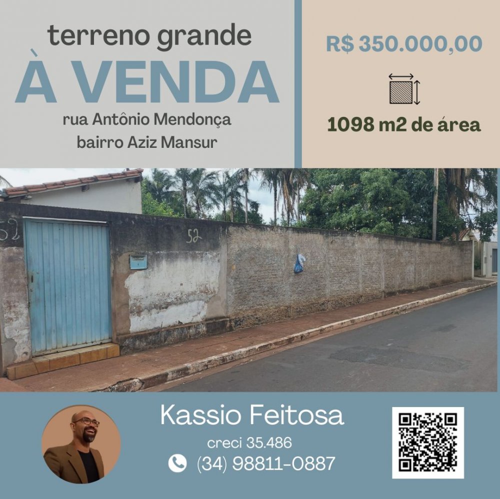 Terreno - Venda - Aziz Mansur - Conceição das Alagoas - MG