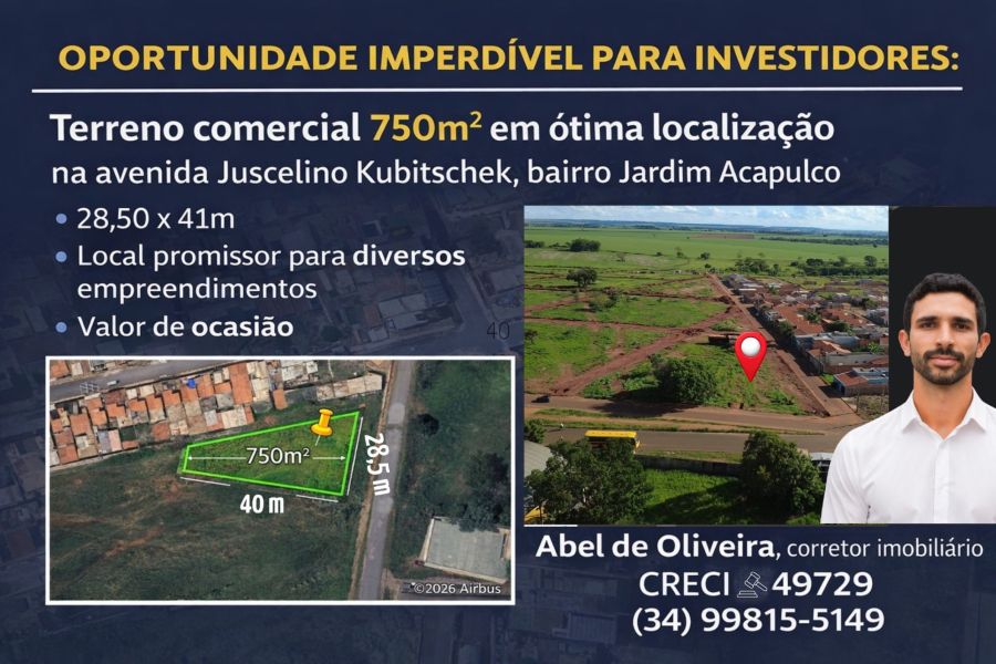 Terreno - Venda - Jardim Acapulco - Concei��o das Alagoas - MG