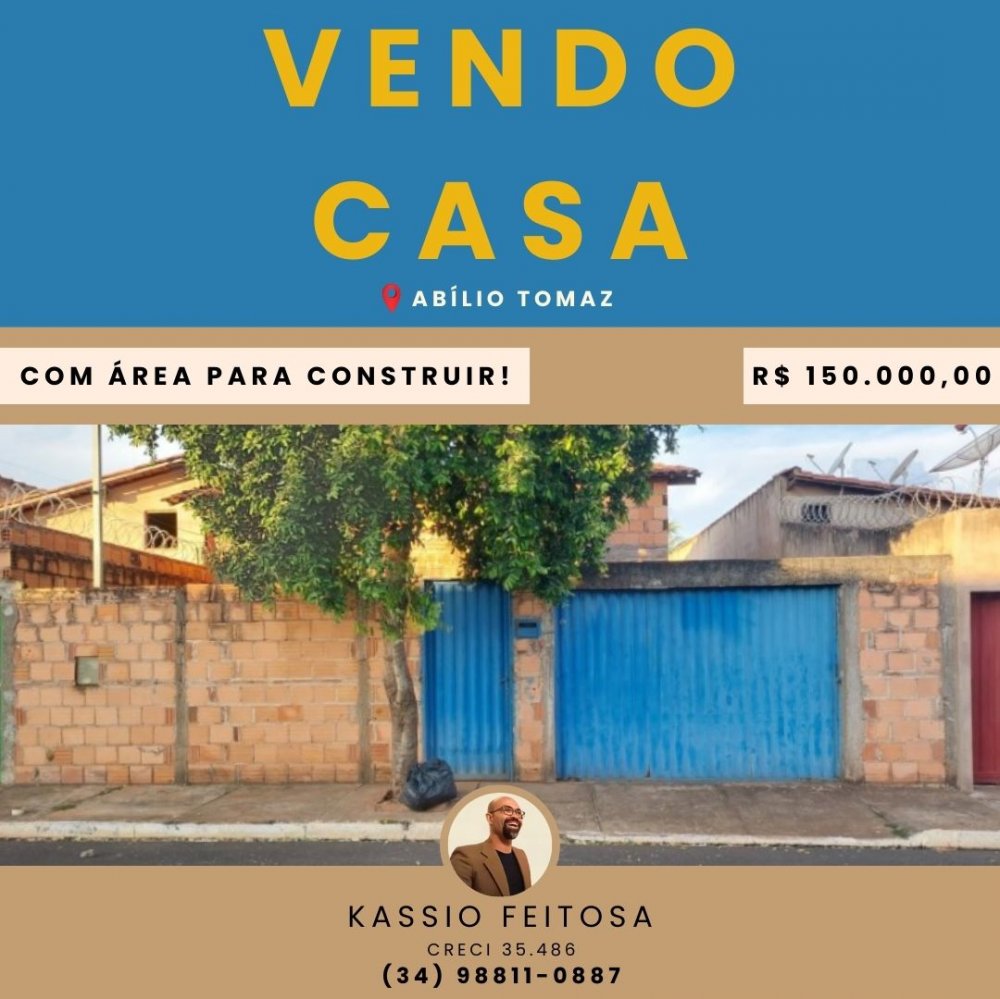 Casa - Venda - Conj. Hab. Ablio Toms - Conceio das Alagoas - MG